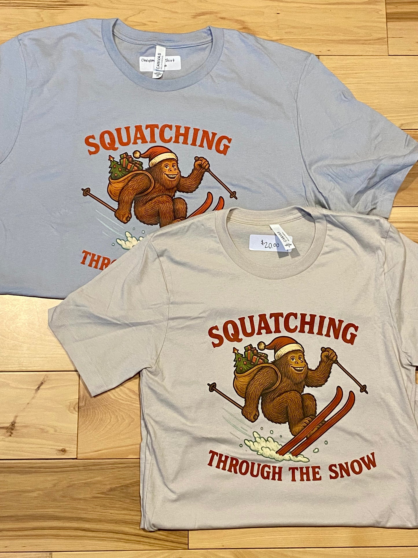 Squatching Through The Snow