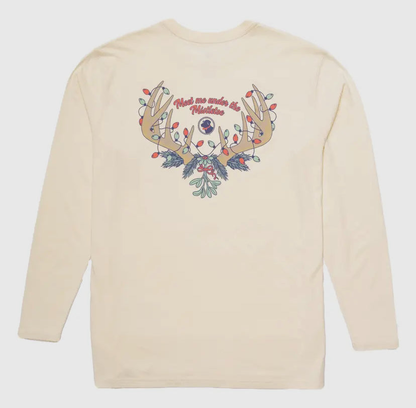 Meet Me Under the Mistletoe Long Sleeve Tee