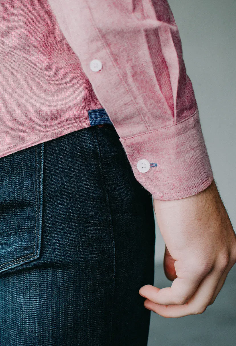 Lucas Untuckable Casual Fit Dress Shirt By Alynn