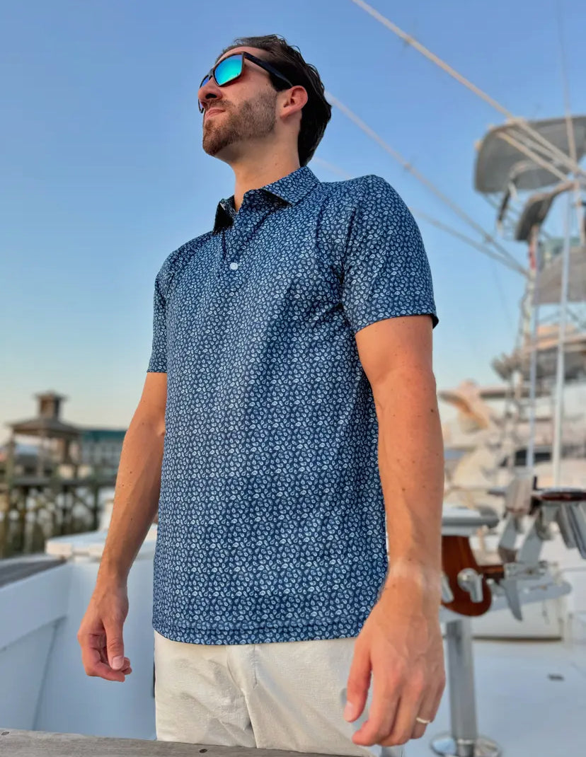 Salt Water Soul Aw, Shucks! Polo
