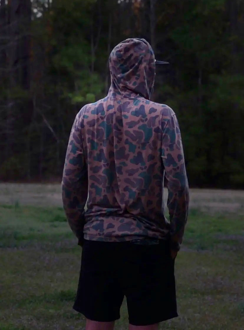 American Fetcher The Thin Hoodie- Vintage Camo