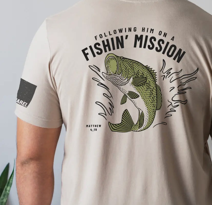 Fishin’ Mission Christian Graphic Tee