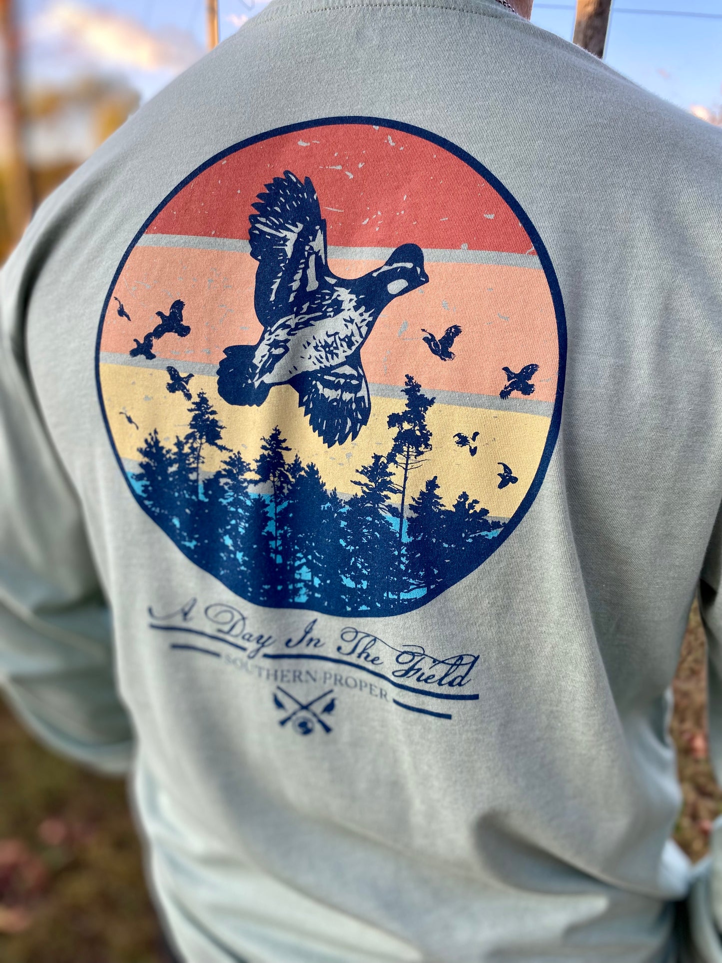 A Day in the Field Long Sleeve Tee