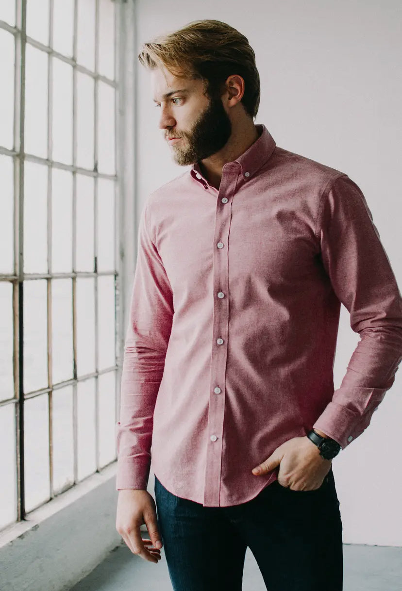 Lucas Untuckable Casual Fit Dress Shirt By Alynn