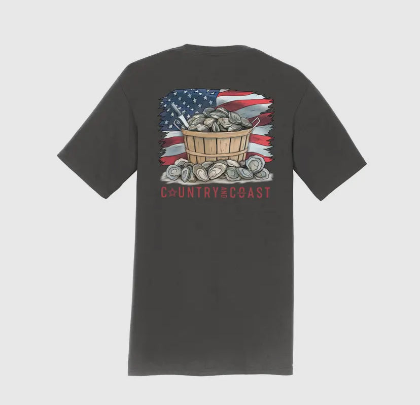 Country & Coast American Oyster Roast Tee