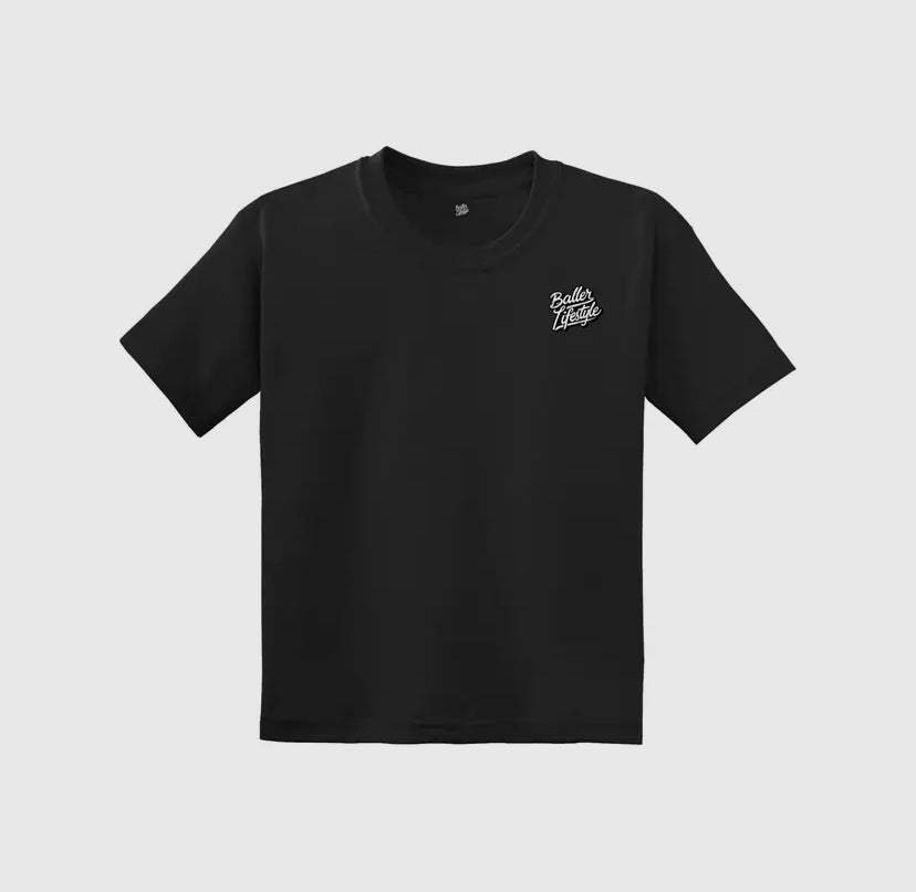 Baller Lifestyle Baseball Camo Drip Youth Tee