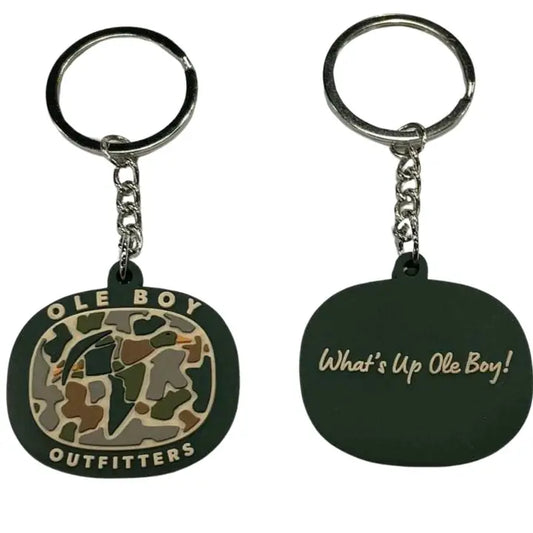 Ole Boy Camo Mallard Duck Keychain