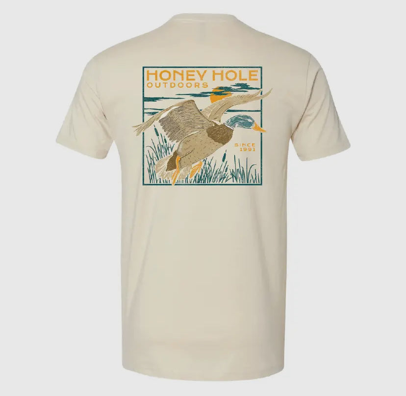 Honey Hole Outdoors Night Flight Short Sleeve T-shirt