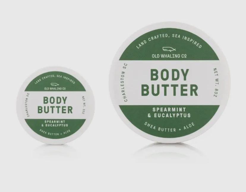 Travel Size Spearmint & Eucalyptus Body Butter 2oz