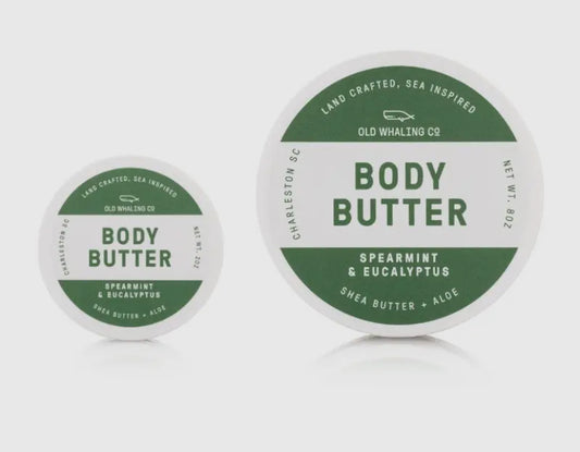 Travel Size Spearmint & Eucalyptus Body Butter 2oz