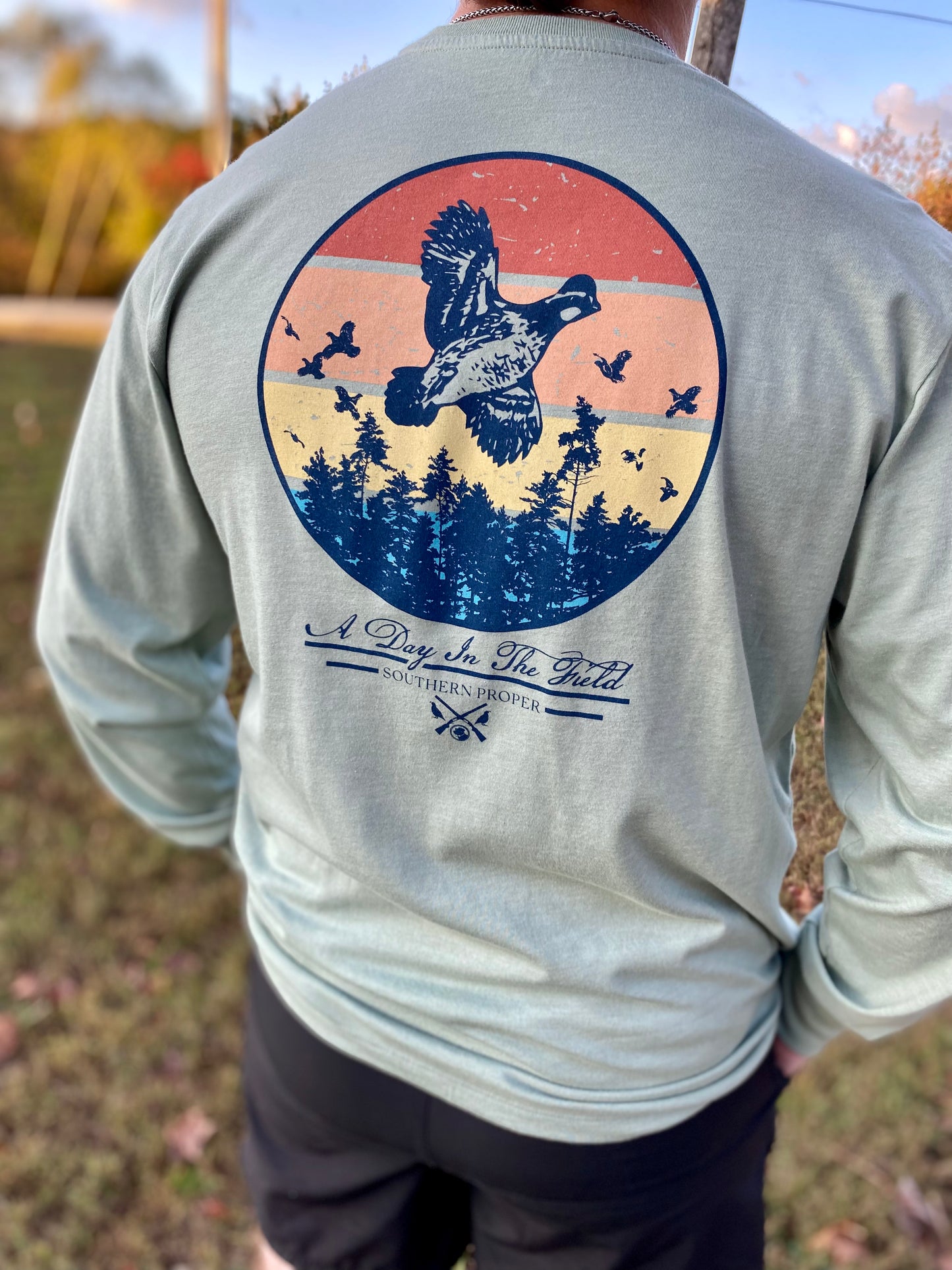 A Day in the Field Long Sleeve Tee