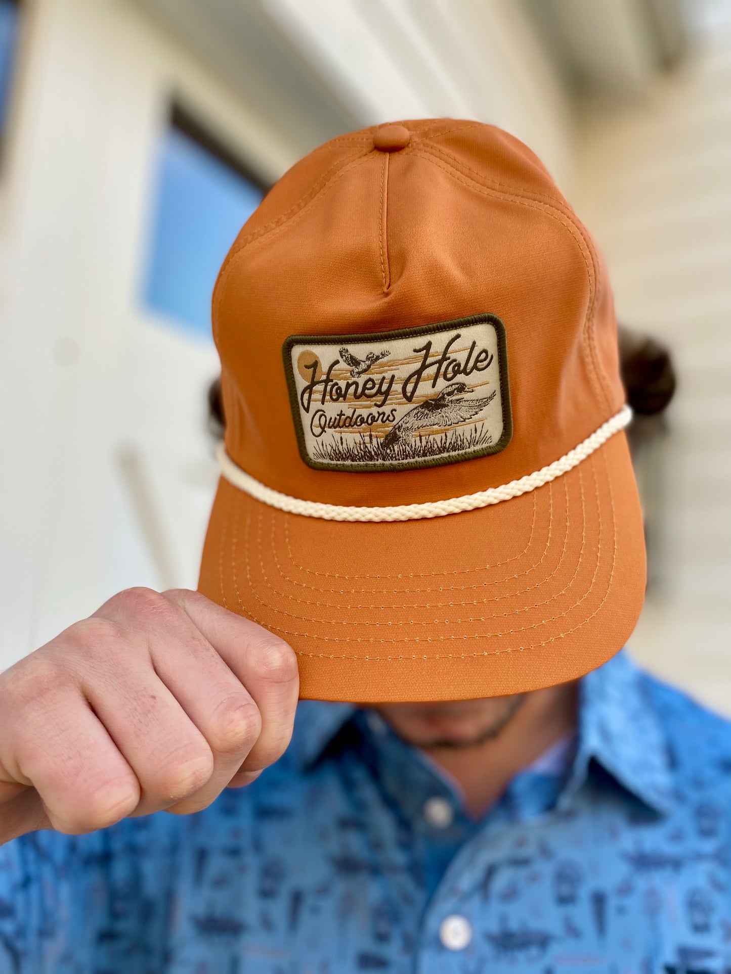 Honey Hole Outdoors Waterfowl Rope Hat